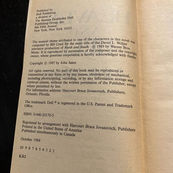 The North and South Trilogy: Heaven and Hell by John Jakes (1988, Mass Market) - Picture 4 of 5